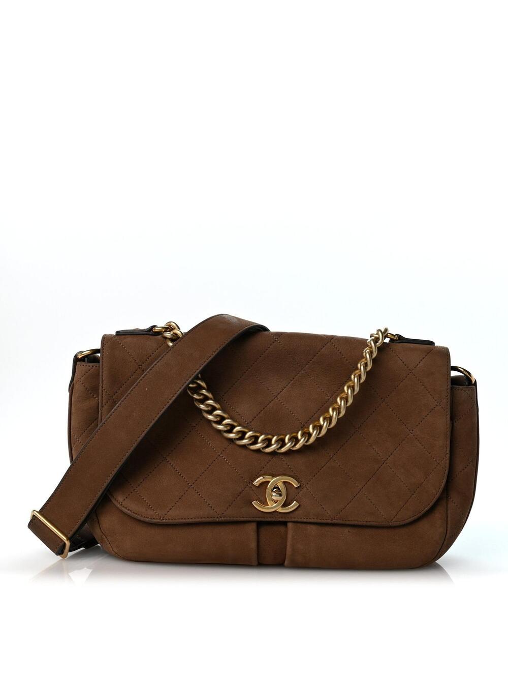 Chanel Suede Calfskin Stitched Small #343175C28B